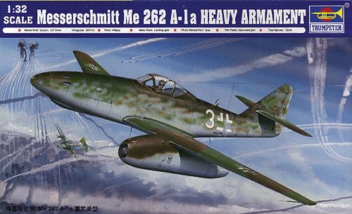 Trumpeter Messerschmitt Me 262 A-1a Heavy Armament (with R4M Rocket) 1:32 (02260)