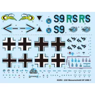 Trumpeter Messerschmitt Bf 109E-7 1:32 (02291)