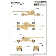 Trumpeter German 128mm Pak44 (Krupp) 1:35 (02317)