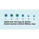 Trumpeter PLA Type 63 107mm Rocket Launcher&B212 1:35 (02320)