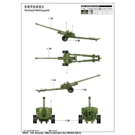 Trumpeter Russian 100mm Anti-tank Gun M19(BS-3) 1:35 (02331)