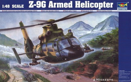 Trumpeter Z-9 G Bewaffneter Helicopter 1:48 (02802)