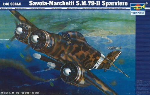 Trumpeter Savoia Marchetti SM-79 II Sparviero 1:48 (02817)