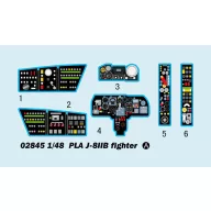 Trumpeter PLA J-8IIB fighter 1:48 (02845)