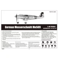 Trumpeter German Messerschmitt Me509 Fighter 1:48 (02849)
