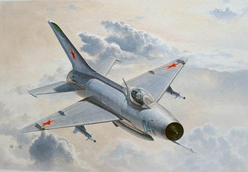 Trumpeter MiG-21 F-13/J-7 Fighter 1:48 (02858)