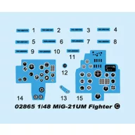 Trumpeter MiG-21UM Fighter 1:48 (02865)