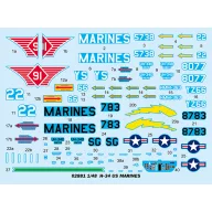Trumpeter H-34 US MARINES 1:48 (02881)
