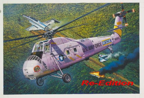 Trumpeter HH-34J USAF Combat Rescue - Re-Edition 1:48 (02884)