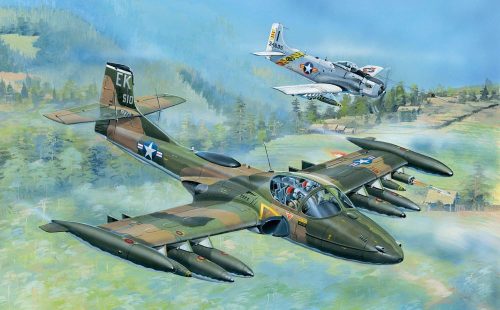 Trumpeter US A-37A Dragonfly Light Ground-Attack 1:48 (02888)