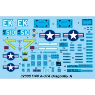   Trumpeter US A-37A Dragonfly Light Ground-Attack 1:48 (02888)