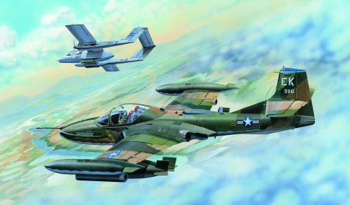 Trumpeter US A-37B Dragonfly Light Ground-Attack 1:48 (02889)