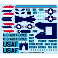 Trumpeter F-100D in Thunderbirds livery 1:32 (03222)