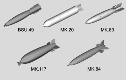 Trumpeter Smart Missiles (26 pcs.) 1:32 (03307)