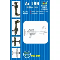 Trumpeter Ar 195 1:700 (03463)