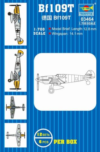 Trumpeter Bf109 1:700 (03464)