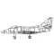 Trumpeter A-4C Sky Hawk 1:700 (03472)