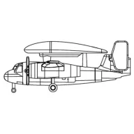 Trumpeter E-1B Tracer 1:700 (03476)