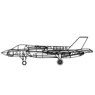 Trumpeter F-35B Lightning II 1:700 (03477)