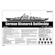 Trumpeter Bismarck 1:200 (03702)