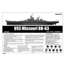 Trumpeter USS Missouri BB-63 1:200 (03705)