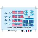 Trumpeter USS Missouri BB-63 1:200 (03705)