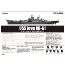 Trumpeter USS Iowa BB-61 1:200 (03706)
