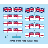 Trumpeter HMS Nelson 1944 1:200 (03708)