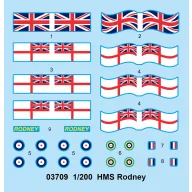 Trumpeter HMS Rodney 1:200 (03709)