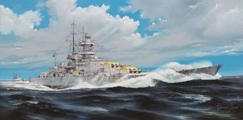 Trumpeter German Gneisenau Battleship 1:200 (03714)