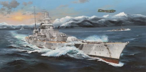 Trumpeter German Scharnhorst Battleship 1:200 (03715)