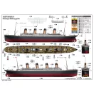 Trumpeter Titanic + LED Lights 1:200 (03719)