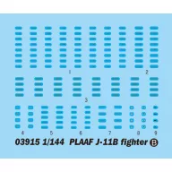 Trumpeter PLAAF J-11B fighter 1:144 (03915)