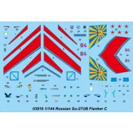 Trumpeter Russian Su-27UB Flanker C 1:144 (03916)