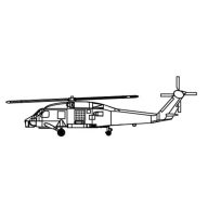 Trumpeter SH-60B Seahawk 1:200 (04212)