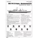 Trumpeter HMS TYPE 23 Frigate-Westminster(F237) 1:350 (04546)
