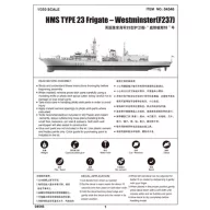   Trumpeter HMS TYPE 23 Frigate-Westminster(F237) 1:350 (04546)