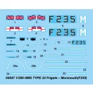 Trumpeter HMS TYPE 23 Frigate - Monmouth (F235) 1:350 (04547)