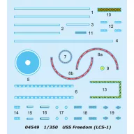 Trumpeter USS Freedom (LCS-1) 1:350 (04549)