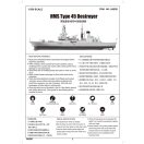 Trumpeter HMS Type 45 Destroyer 1:350 (04550)