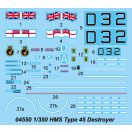 Trumpeter HMS Type 45 Destroyer 1:350 (04550)
