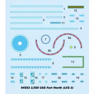 Trumpeter USS Forth Worth (LCS-3) 1:350 (04553)