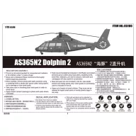 Trumpeter AS365N2 Dolphin 2 Helicopter 1:35 (05106)