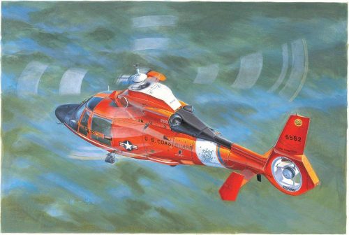 Trumpeter US Coast Guard HH-65C Dolphin Helicopter 1:35 (05107)