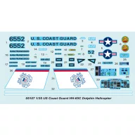   Trumpeter US Coast Guard HH-65C Dolphin Helicopter 1:35 (05107)