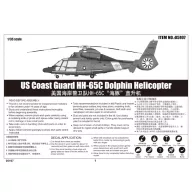   Trumpeter US Coast Guard HH-65C Dolphin Helicopter 1:35 (05107)