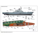 Trumpeter Minsk(kiev) ussr aircraft carrier 1:500 (05207)