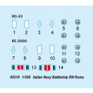Trumpeter Italian Navy Battleship RN Roma 1:350 (05318)
