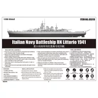   Trumpeter Italian Navy Battleship RN Littorio 1941 1:350 (05319)