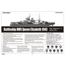 Trumpeter Battleship HMS Queen Elizabeth 1:350 (05324)